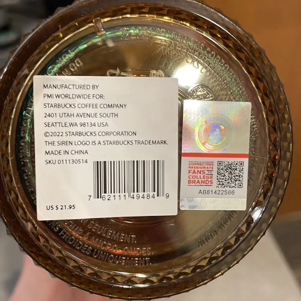 NWT Starbucks University of Washington Tumbler